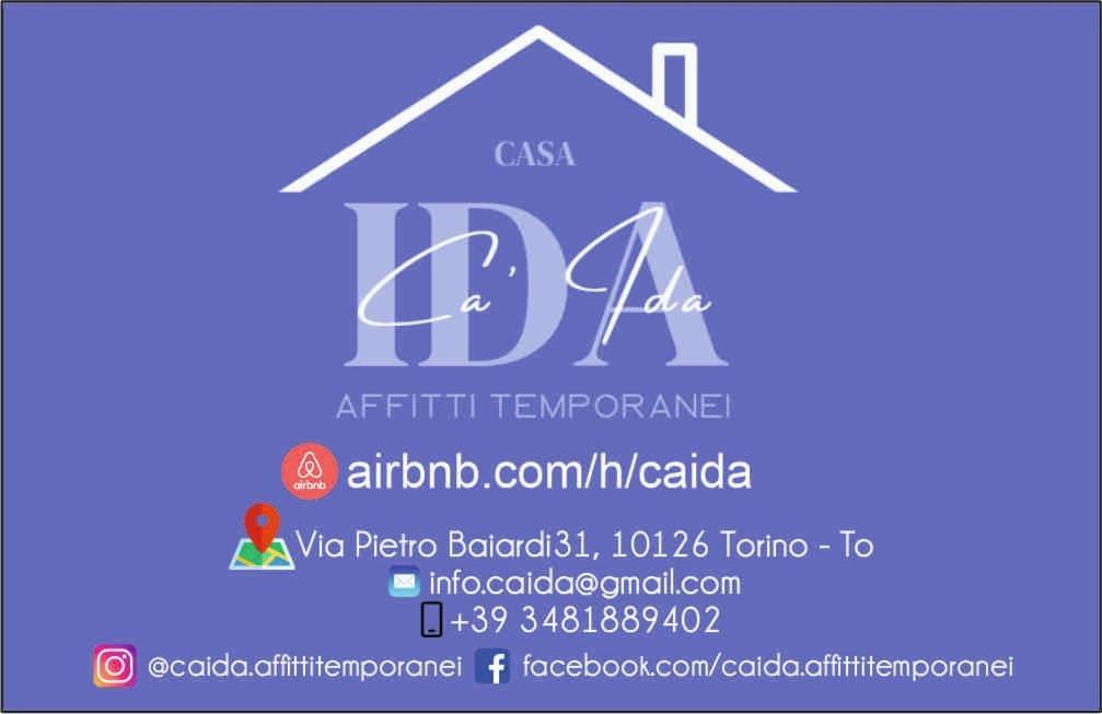 Apartament Ca' Ida - Affitti Temporanei Turyn Zewnętrze zdjęcie